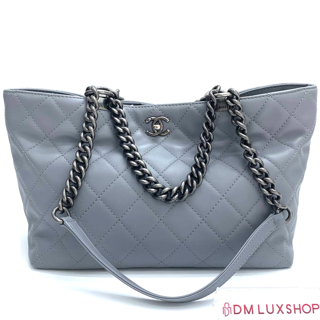 Chanel Timeless Classic Grey Tote, Serial 20