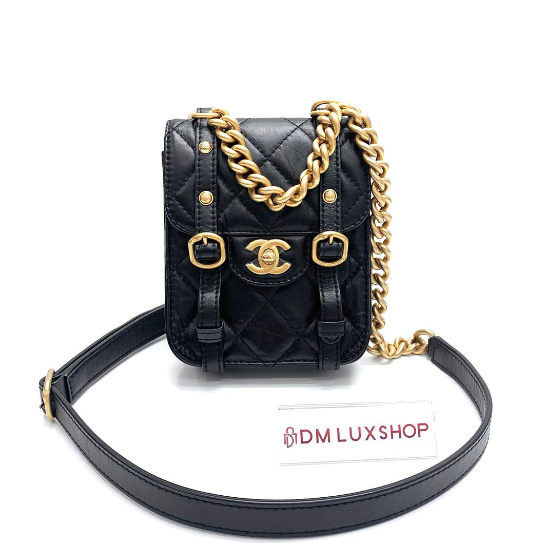 Chanel 21B Flap Bag GHW (Microchip)