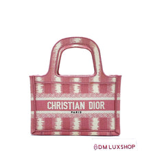 Load image into Gallery viewer, Dior Pink Mini Book Tote
