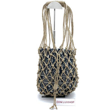 Load image into Gallery viewer, Dior Blue Oblique Net Tote
