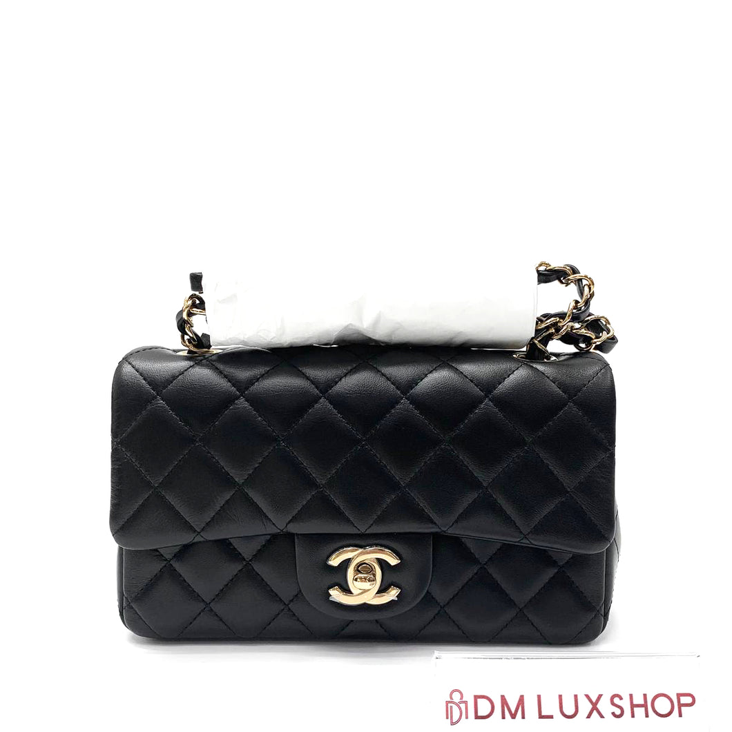 Chanel Mini Rectangular GHW (Microchip)