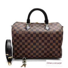 Load image into Gallery viewer, LV Damier Speedy 30 with strap
