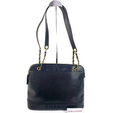 Load image into Gallery viewer, Chanel Black Caviar Zip Tote GHW, Serial 4
