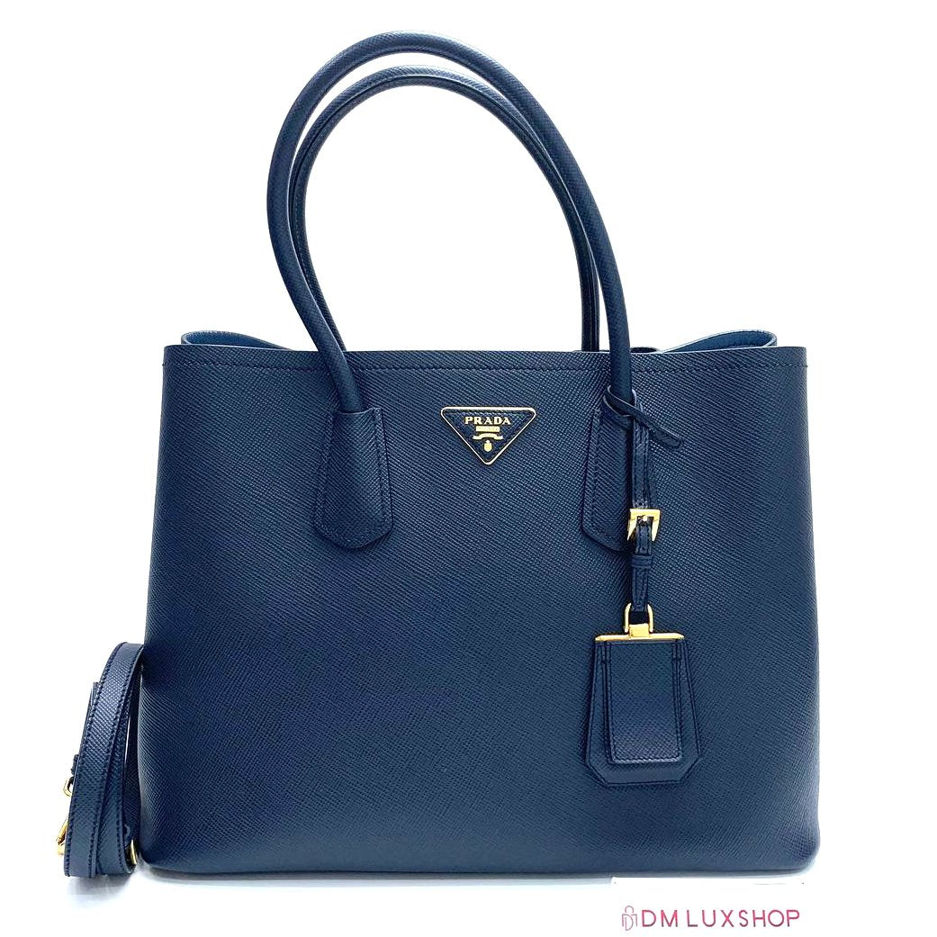 Prada blue bag online