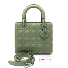 Load image into Gallery viewer, Dior Lady Dior Medium Matte Green
