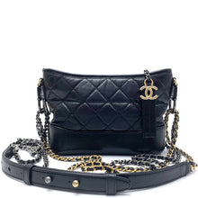 Load image into Gallery viewer, Chanel Gabrielle Small Black, Serial 27
