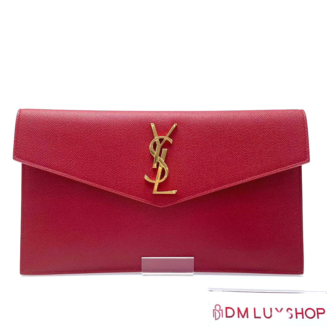 YSL Red Clutch