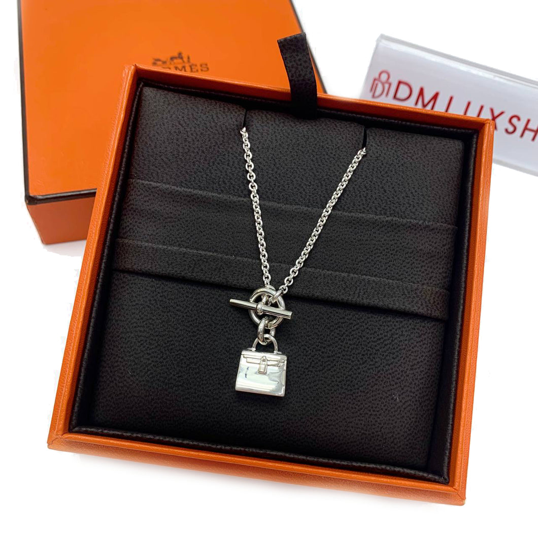 Hermes Kelly Cardenas Necklace SHW