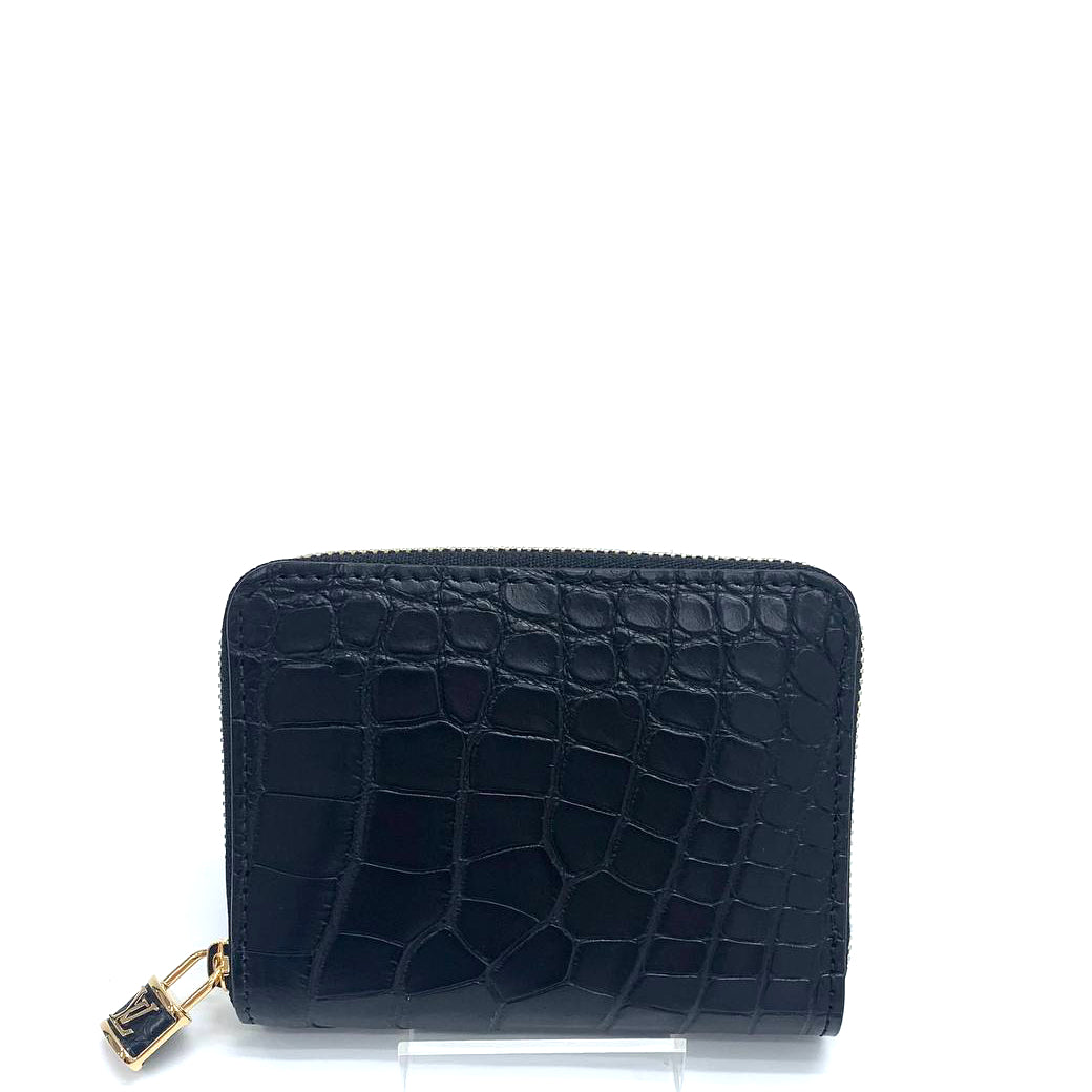 LV Alligator Zippy Card Holder