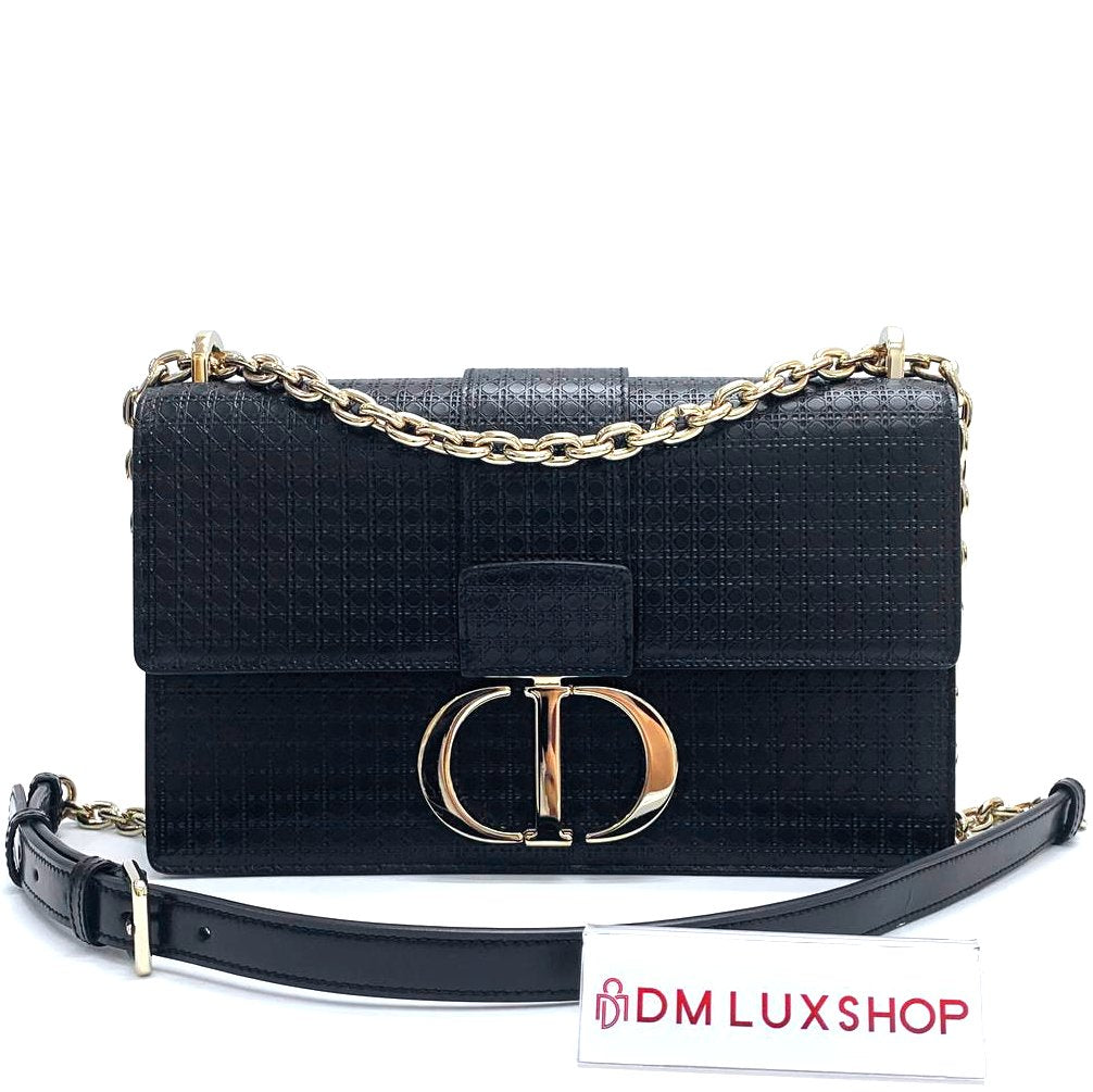 Dior Black Montaigne 30 Chain Bag