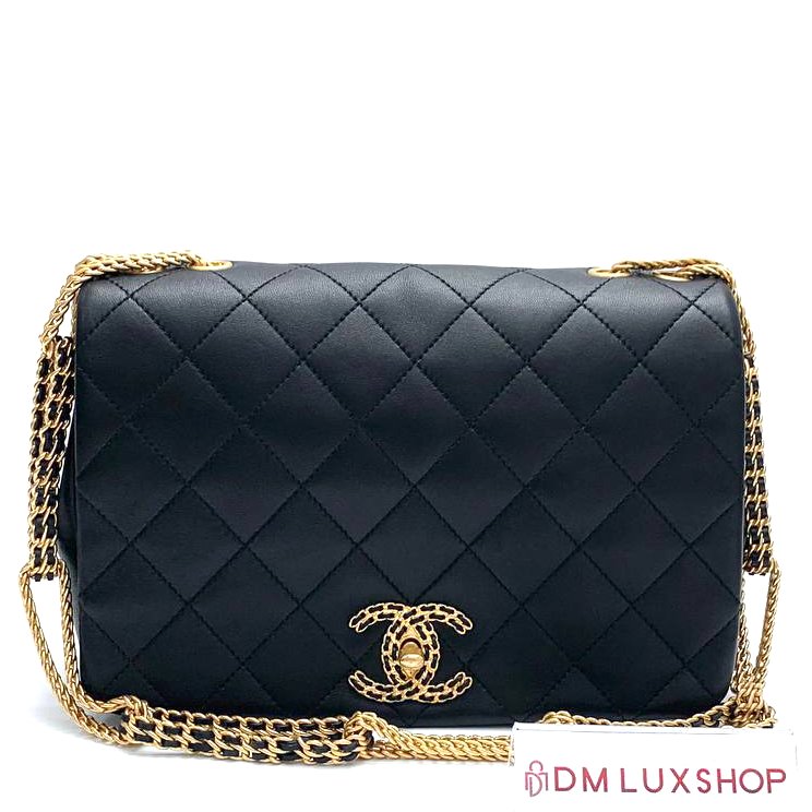 Chanel 22C Flap Bag GHW (Microchip)