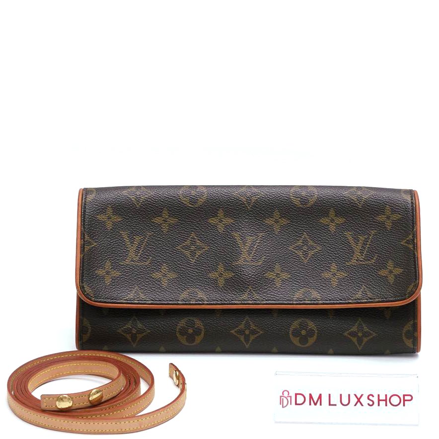 LV Monogram Pochette Twin GM