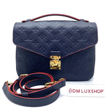 Load image into Gallery viewer, LV Empreinte Pochette Metis Navy Blue
