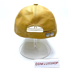 Load image into Gallery viewer, Hermes Yellow Leather Cap
