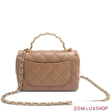 Load image into Gallery viewer, Chanel 23A Flap Bag with Top Handle (Microchip)
