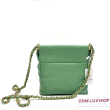 Load image into Gallery viewer, Chanel 23P Green Bucket Sling Bag
