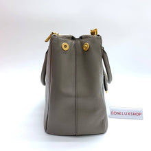 Load image into Gallery viewer, Prada Grey Saffiano Tote Bag
