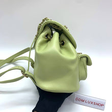 Load image into Gallery viewer, Chanel 23C Apple Green Duma Backpack (Microchip)
