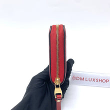 Load image into Gallery viewer, LV Red Empreinte Leather Small Wallet
