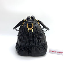 Load image into Gallery viewer, Prada Black Leather Tote GHW
