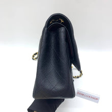 Load image into Gallery viewer, Chanel Black Caviar Jumbo GHW, Serial 20
