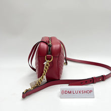 Load image into Gallery viewer, Gucci Red Marmont Camera Bag
