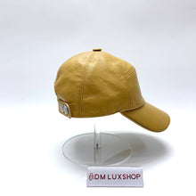 Load image into Gallery viewer, Hermes Yellow Leather Cap
