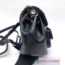 Load image into Gallery viewer, Chanel Black Duma Backpack (Microchip)
