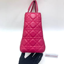 Load image into Gallery viewer, Dior Lady Dior Pink Red Medium
