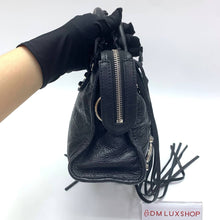 Load image into Gallery viewer, Balenciaga Black Mini City Bag
