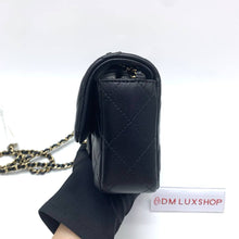 Load image into Gallery viewer, Chanel Black 24K Mini CF GHW (Microchip)
