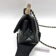 Load image into Gallery viewer, Chanel Black Python 18K Flap Bag (Serial 26, Year 2018)
