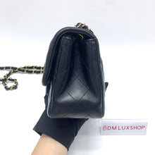 Load image into Gallery viewer, Chanel Black Mini Square GHW (Microchip)
