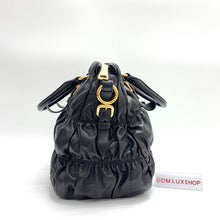 Load image into Gallery viewer, Prada Black Leather Tote GHW
