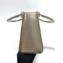 Load image into Gallery viewer, Dior Lady Dior Medium GHW Champagne
