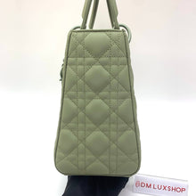 Load image into Gallery viewer, Dior Lady Dior Medium Matte Green
