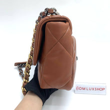 Load image into Gallery viewer, Chanel 19 Small Brown (Microchip)
