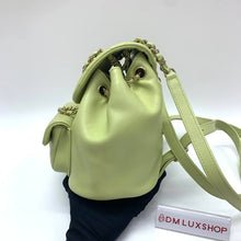 Load image into Gallery viewer, Chanel 23C Apple Green Duma Backpack (Microchip)
