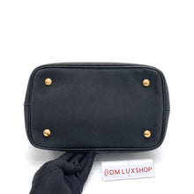 Load image into Gallery viewer, Prada Black Canvas Logo Bow Tote
