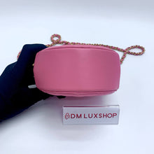 Load image into Gallery viewer, Chanel 20S Pink Round Pearl Clutch with Chain GHW (Serial 29, Year 2019)
