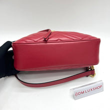 Load image into Gallery viewer, Gucci Red Marmont Camera Bag
