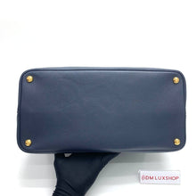 Load image into Gallery viewer, Prada Navy Blue Saffiano Tote Bag
