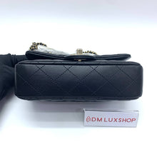 Load image into Gallery viewer, Chanel Black 24K Mini CF GHW (Microchip)
