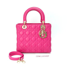 Load image into Gallery viewer, Dior Lady Dior Medium Pink
