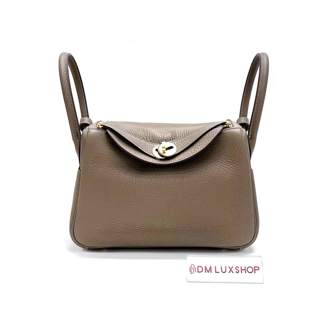 Hermes Lindy 26 Etoupe GHW Stamp W