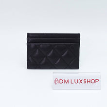 Load image into Gallery viewer, Chanel 25P Black Caviar Cardholder SHW (Microchip)
