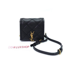 Load image into Gallery viewer, YSL Black Baby Becky Belt Bag
