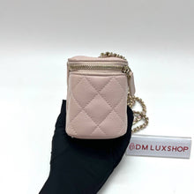 Load image into Gallery viewer, Chanel Sakura Pink Caviar Vanity Case GHW Serial 30
