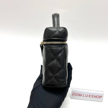 Load image into Gallery viewer, Chanel 25P Black Caviar Vanity Case GHW (Microchip)
