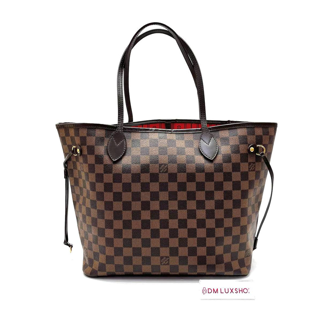 LV Damier Ebene Neverfull MM